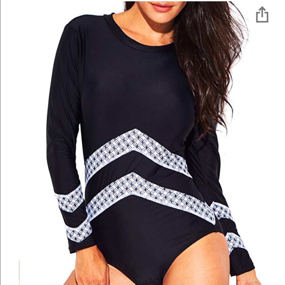 Long sleeve one piece